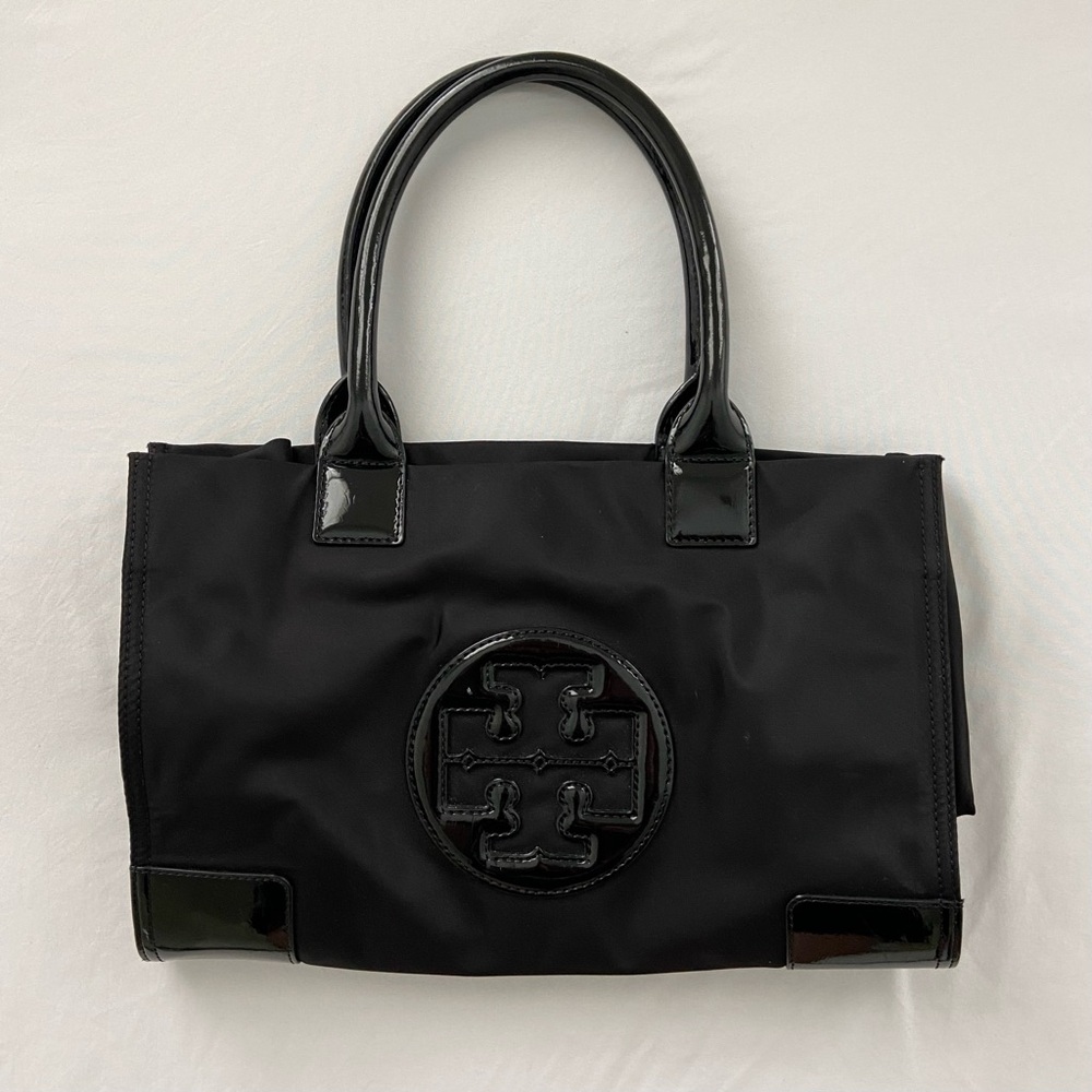 Tory Burch Small Ella Patent Tote Bag